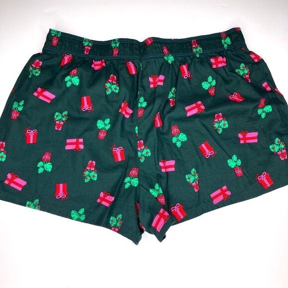 PINK Sleepwear Sleep Shorts Christmas Gifts Design S - Picture 2 of 5